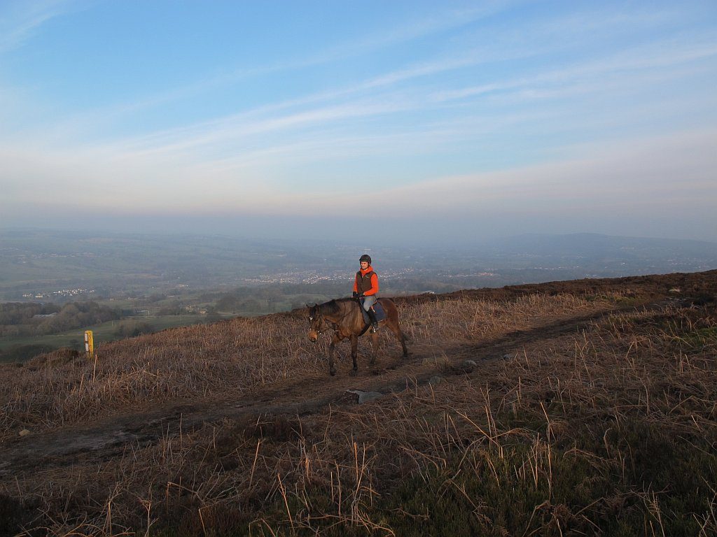 Horse rider on Rombalds Moor — photo Stephen Craven / Geograph, CC BY-SA 2.0